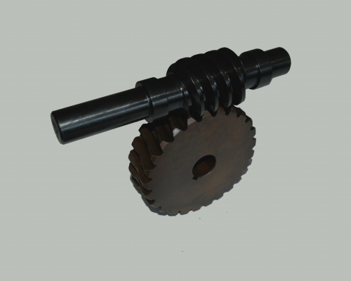 蝸輪，蝸桿副